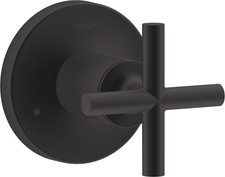 KOHLER T14491-3-BL Purist Valve Trim with Cross Handle for Transfer Valve,