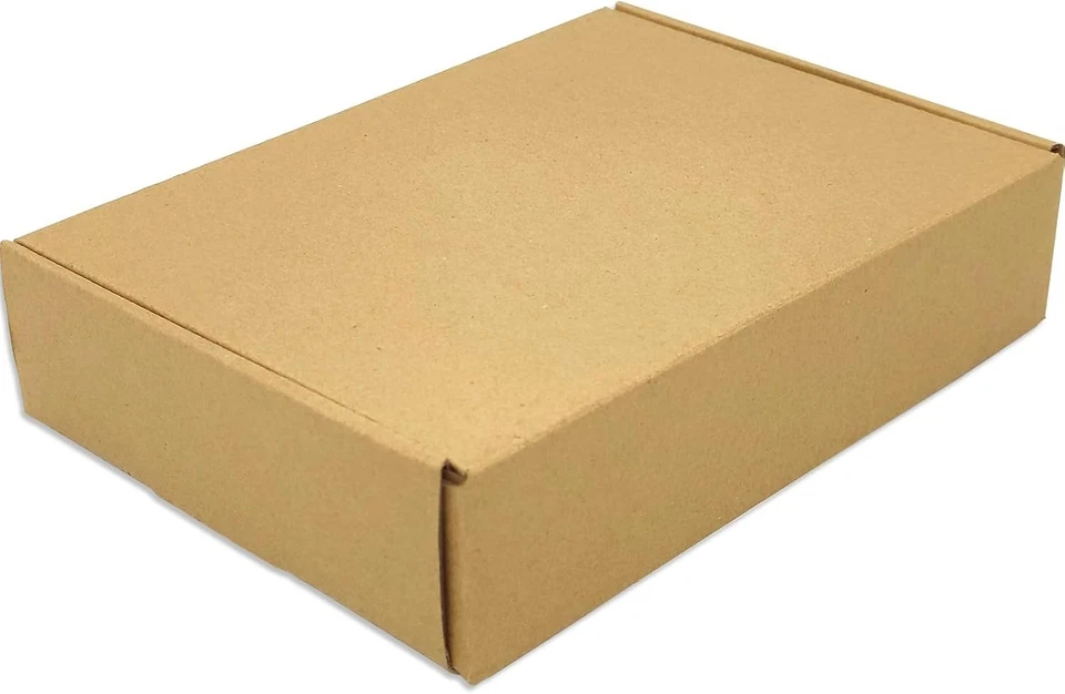 Lot of 50 Brown Corrugated Cardboard Boxes for Shipping Packaging (7" x 5" x 2") - Image 4 of 4