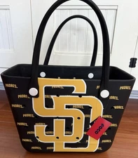 New FOCO San Diego PADRES Baseball MLB Beach/Tailgate Tote Bag Bogg Dupe Merrell