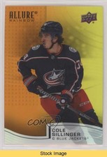 2021-22 Upper Deck Allure Rainbow Orange Yellow Cole Sillinger #R-48 READ 02mr
