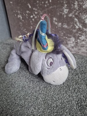 Disney Eeyore Geburtstag mit abnehmbarem Schwanz Plüschtier Stofftier 