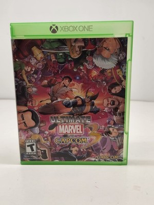 Ultimate Marvel Vs. Capcom 3 Microsoft Xbox One Complete With Comic