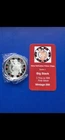 SEXY! 1 Oz .999 Silver Color Double Enameled Art Round "Big Stack" W/ COA