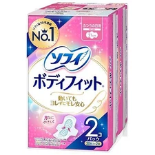 Unicharm Sofy Body Fit Winged 21cm 20pc x 2 Pack Pads