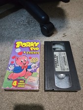 Porky Pig  Friends 4 Animated Cartoons VHS