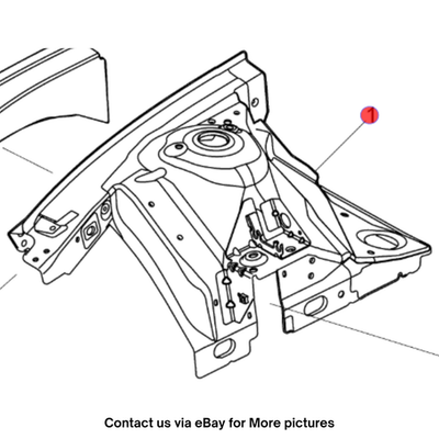#ad 2009 Chevrolet Lumina Radhausverkleidung vorne rechts gebraucht OEM 92194555 EUR 218.08