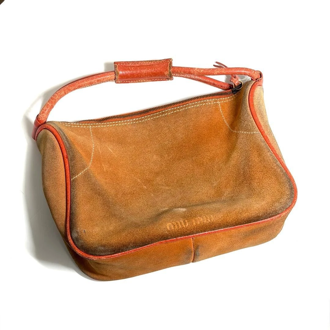 Brown Miu Miu Suede Exterior Bags & Handbags for Women for sale | eBay
