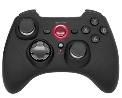 Speedlink RAIT USB Wireless Controller kabellos Gamepad Pad für PC PS3 Switch