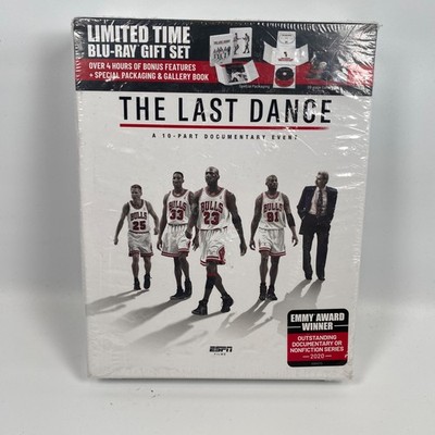 ESPN Michael Jordan Chicago Bulls The Last Dance Documentary Blu-Ray Gift Set