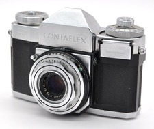 Zeiss Ikon Contaflex Synchro-Compur Tessar 1:2.8 45 mm Camera With Case