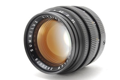 [MINT] LEICA Summilux M 50mm f/1.4 Black E43 Ver.2 II 2nd Lens Leitz From JAPAN