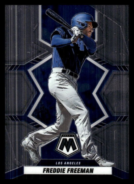 Freddie Freeman 2022 Panini Mosaic #91 Dodgers FREE SHIPPING StackedPacks
