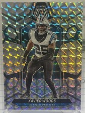 2024 Panini Mosaic - Xavier Woods Silver Prizm - Carolina Panthers #34