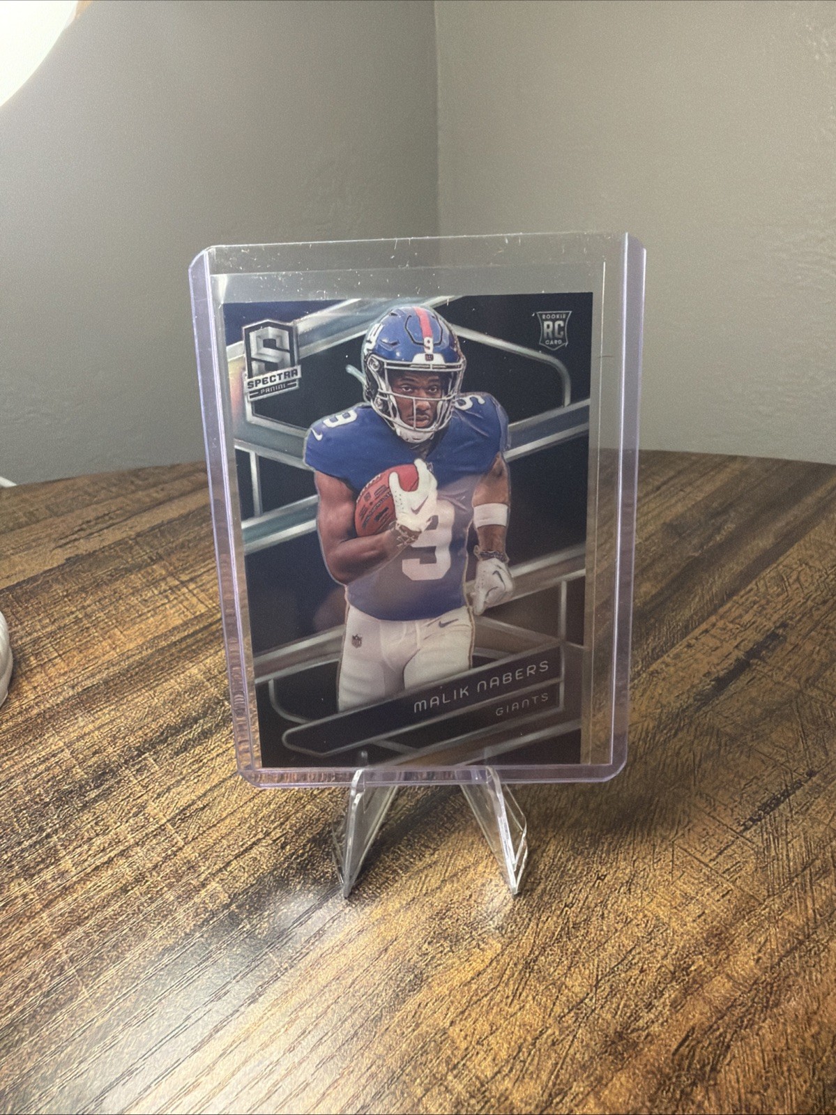 2024 Panini Spectra - Malik Nabers #5 Silver Prizm (RC)