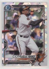 2021 Bowman Chrome Prospects Atomic Refractor Yusniel Diaz #BCP-76 2y0