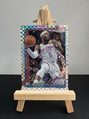 Luguentz Dort Xfractor Topps Chrome 2025-26 OKC Thunder #177