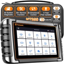 Foxwell Nt809 Pro All System Bidirectional Car Obd2 Scanner Diagnostic Tool Tpms Foxwell Nt809 Pro All System Bidirectional Car Obd2 Scanner Diagnostic Tool Tpms