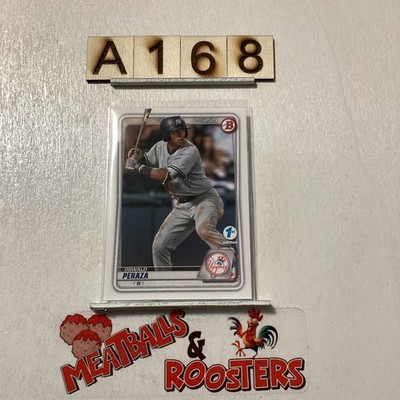 2020 Bowman Draft 1st Edition #BD-27 Oswald Peraza