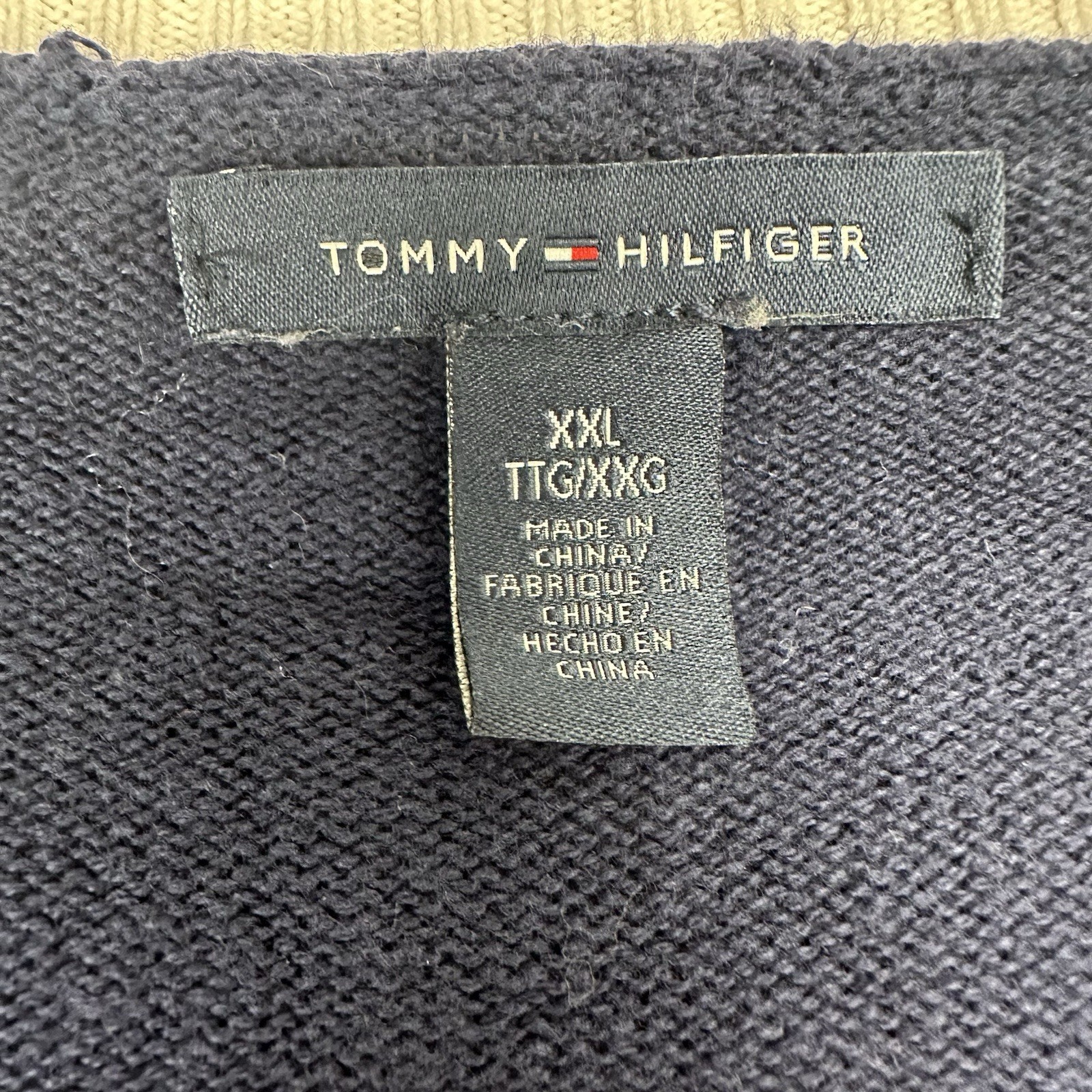 Tommy Hilfiger Women's Cardigan Size XXL Navy Blue Preppy Heritage Collegiate thumbnail 8