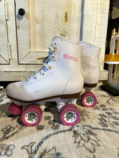 Chicago 1900 White Quad Roller Skates