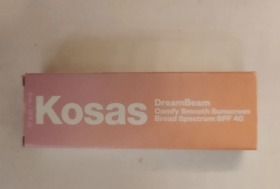 Kosas DreamBeam Mineral Sunscreen SPF 40 Face Cream Mini .2floz Silicone-Free