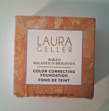 Laura Geller Baked Balance-N-Brighten Color Correcting Foundation Light NIB