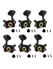 Open Gear Guitar String Tuning Pegs Machine Heads Tuners Tuning Keys 3L 3R 1:18