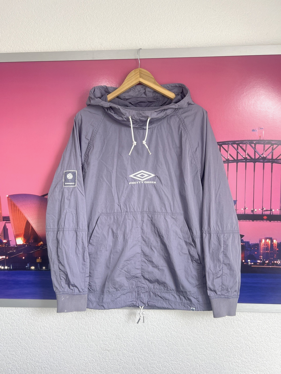 Pretty Green x Umbro Hooded Jacket Smock | RARE | S / M | Oasis