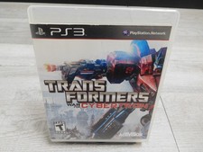 Transformers: War for Cybertron 2010 Sony Playstation 3 PS3 Complete Video Game