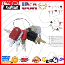 10 Heavy Construction Equipment Ignition Keys Sets for Caterpillar Case JD Hy...