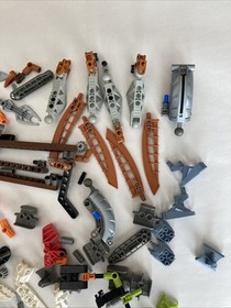 Lego Technic Bionicle Parts Lot Tahu 8534  Rahkshi 8590-3 32166 Red Gearbox