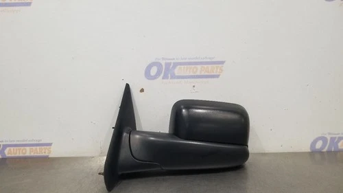 03 DODGE RAM 2500 POWER HEATED EXTERIOR SIDE VIEW MIRROR LEFT DRIVER BLACK