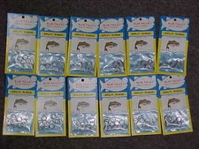12 new PACKAGES 144 STAINLESS STEEL SPLIT RINGS SIZE 7 for crafting DIY