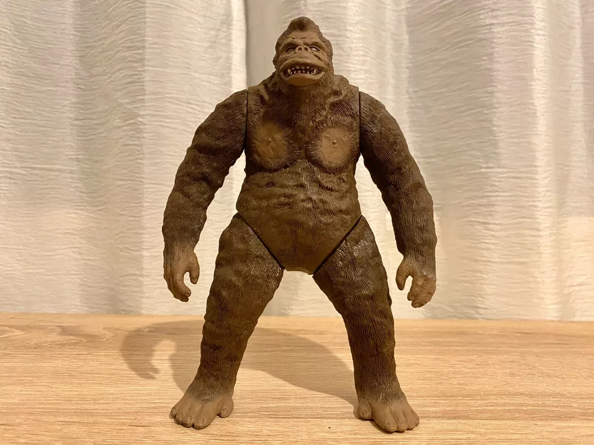 KING KONG Soft Vinyl Figure BANDAI 1993 Kaiju Movie Monster Series from Japan