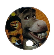 Shrek Pinball Key Fob Plastic New PROMO Stern Machine Parts Donkey NOS