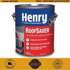812 RoofSaver Clear Sealer Shingle Coating to Extend Shingle Life, 0.90 Gal NEW
