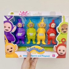 Lot of 4/Set Teletubbies early play Tinky Winky Dipsy Laa-Laa Po 12CM Figure Set