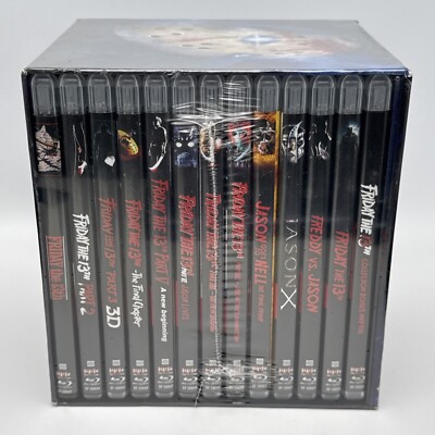 NEW Friday the 13th Complete Collection 16-Disc Blu-ray 12 Movies