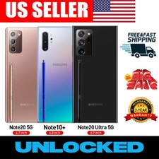 Samsung Galaxy Note20 Ultra 5G Note20 5G Note10 Plus Unlocked 2 YEAR WARRANTY