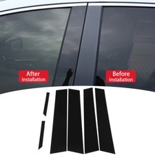 For Chrysler 300 2011-2021 Gloss Black Door Trim Pillar Posts Window Decor Cover For Chrysler 300 2011-2021 Gloss Black Door Trim Pillar Posts Window Decor Cover