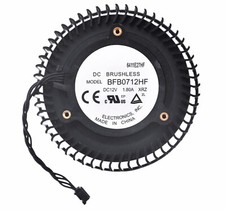 Cooling fan BFB0712HF for ZOTAC GTX580 GTX960 970 980 1060 1080 RX480 66mm 4pin