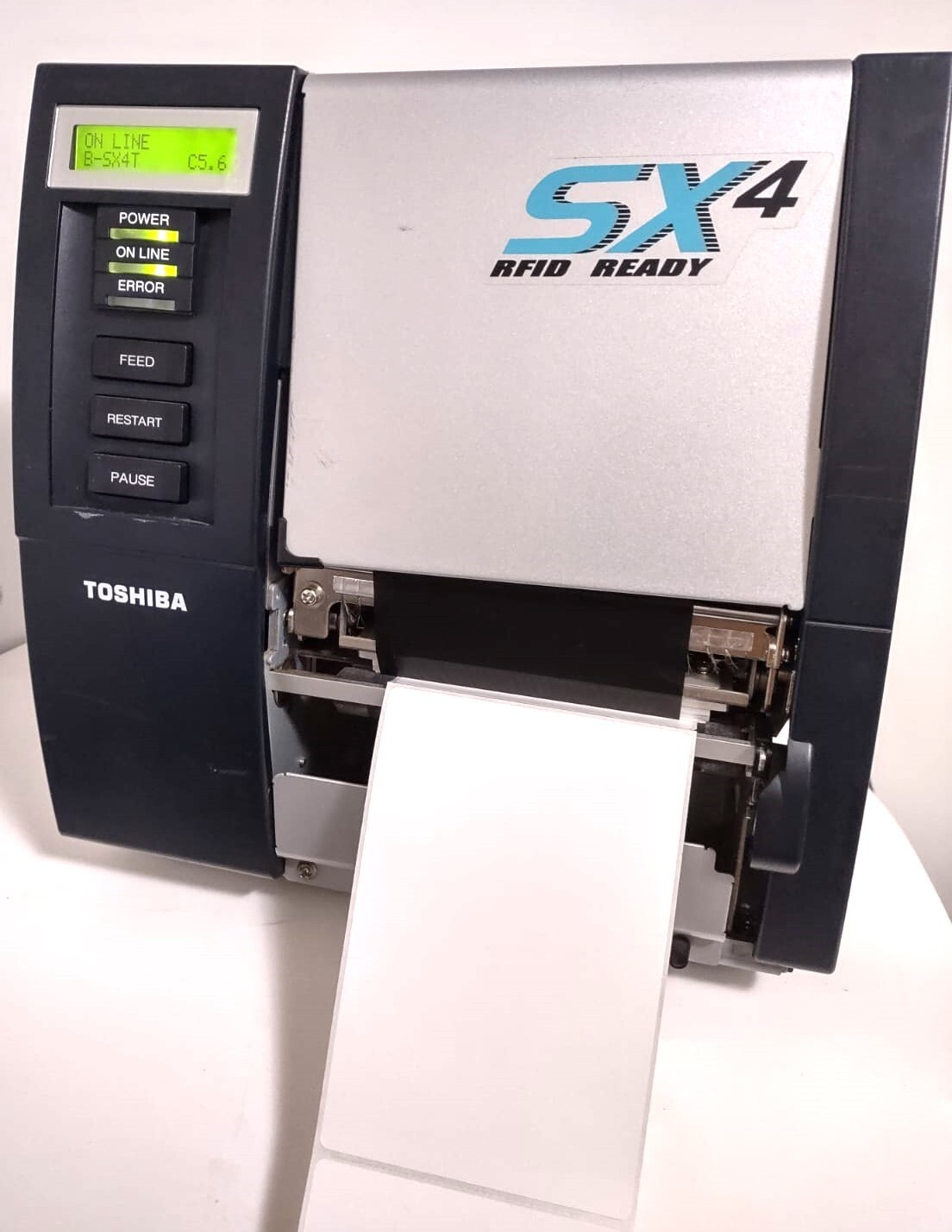 Toshiba SX4 RFID READY, TEC Barcode Thermal Label Printer B-SX4T-GS20-QM-R  With