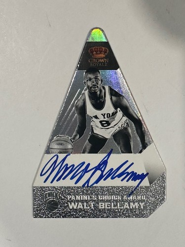 2011-12 Panini Preferred Crown Royale Silver Die-Cut Walt Bellamy #101 auto/10 - Picture 3 of 8