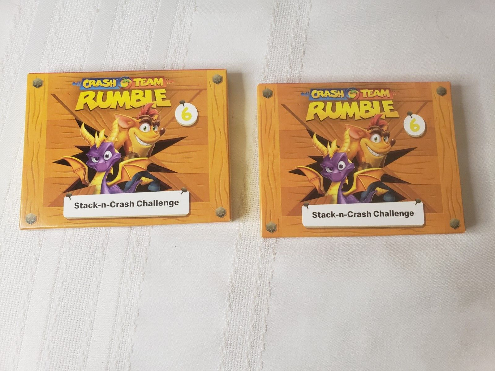 2 - 2023 McDonald’s Happy Meal Crash Team Rumble Stack-n-Crash Challenge Game #6