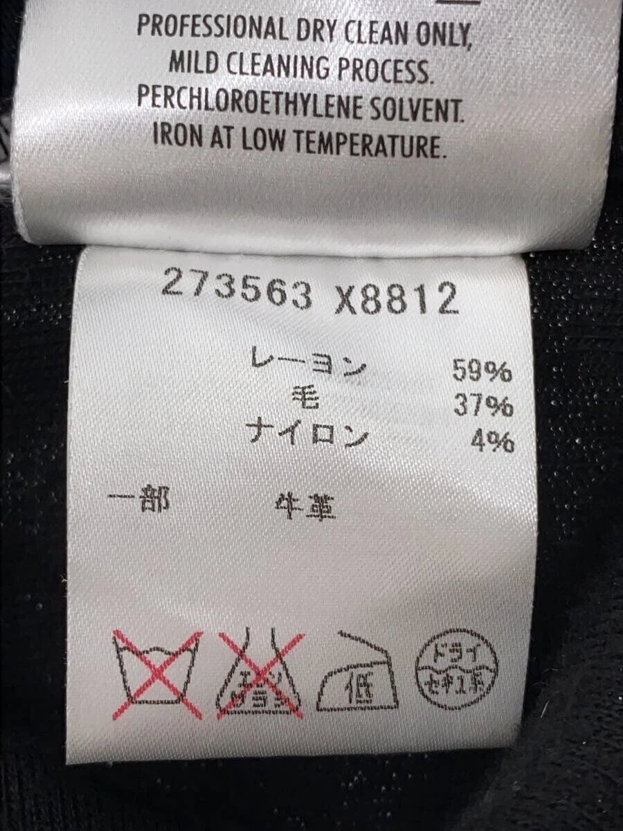 GUCCI altra giacca XL rayon nera tinta unita usata