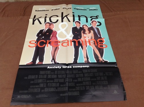 1995 Kicking & Screaming Original Movie House Full Sheet Poster