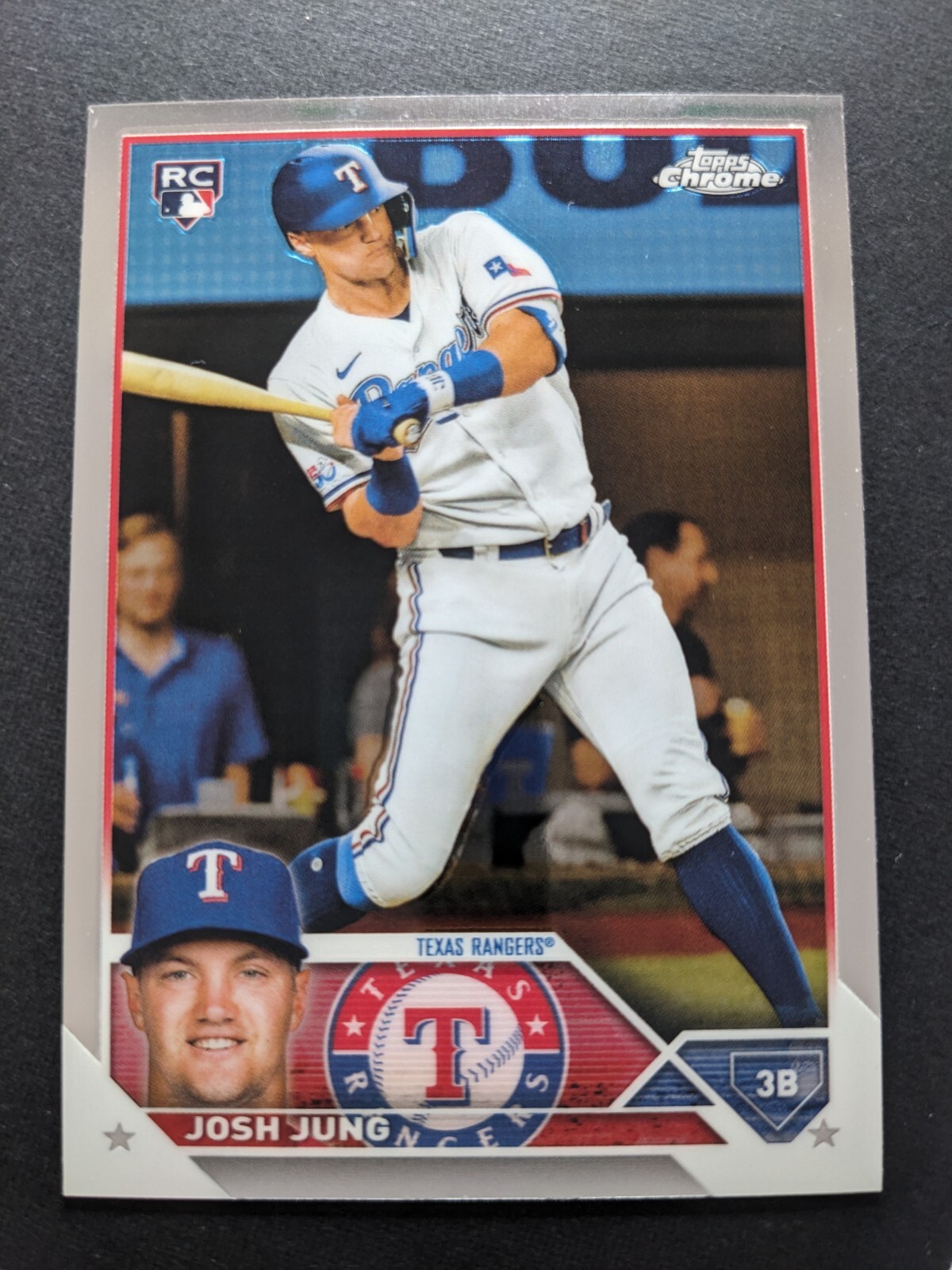 Josh Jung 2023 Topps Chrome Rookie RC #93 Texas Rangers 