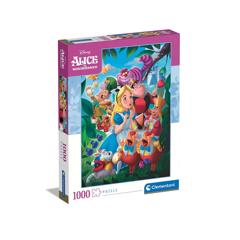 Puzzle 1000 Pezzi Disney Alice Bespoke DISNEY - X38028 GIODICART