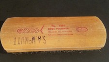 Vintage OXCO Sterilized Wooden Shoe Shine Brush 5888