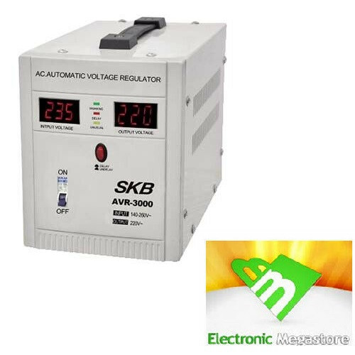 GBC AVR 3000VA / 1800W | Stabilizzatore Toroidale Digital Display